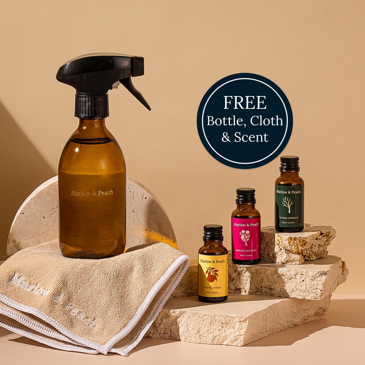 Classic Starter Kit (FREE Bottle & Cloth)