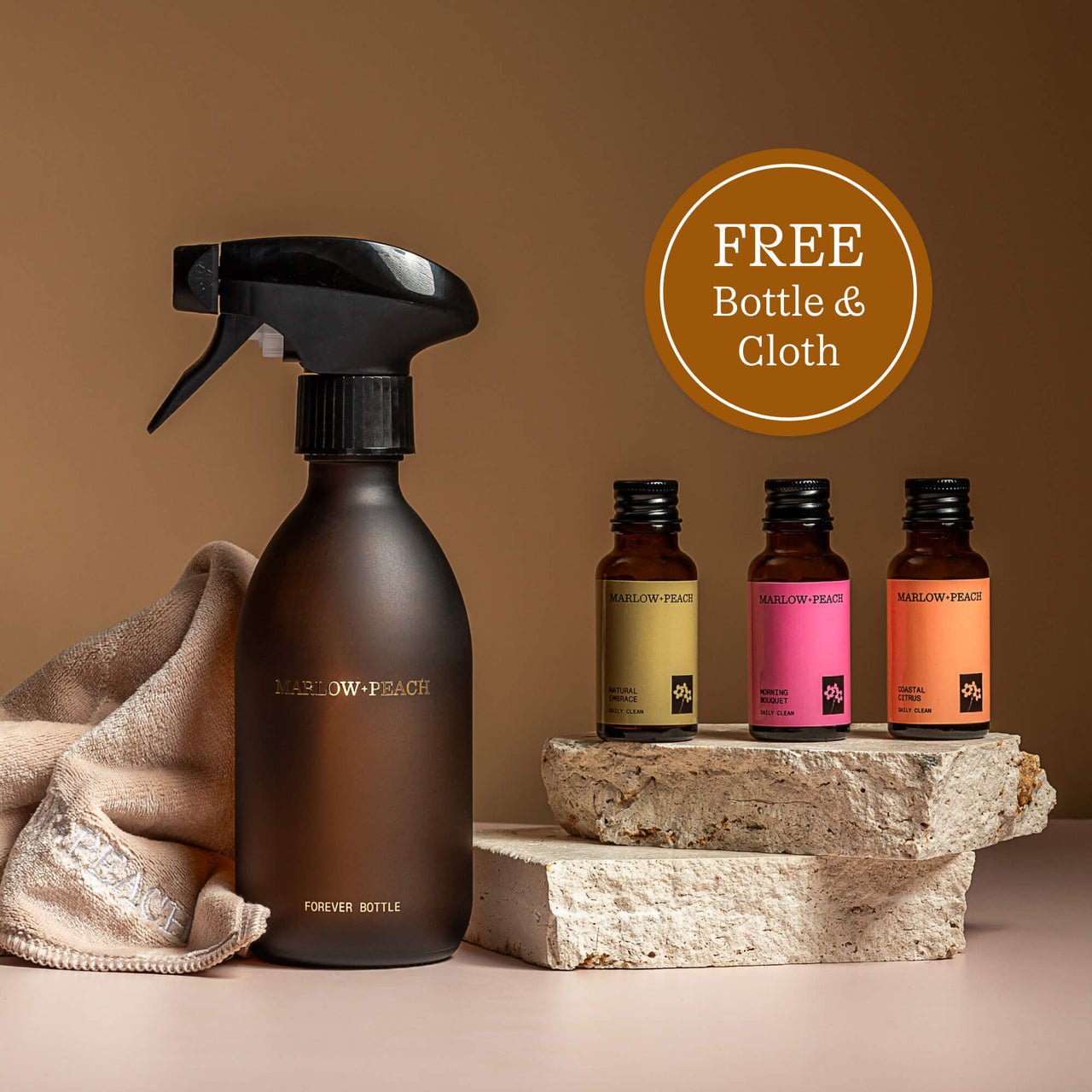 Classic Starter Kit (FREE Bottle & Cloth)